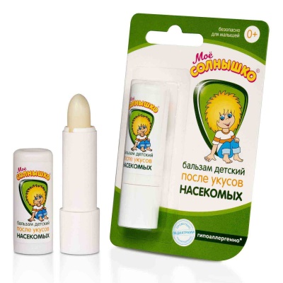 Бальзам детский после укусов насекомых Мое солнышко